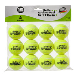 Palline Da Tennis Balls Unlimited Stage 1 Tournament - 12er Beutel